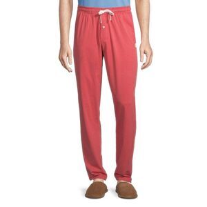 Rhone Element Lounge Pants Red Men's Size XXL 2XL Organic Pima Cotton Pockets
